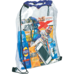 Rally Clear Drawstring Bag