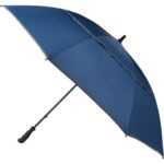 62" RPET Golf Umbrella w/ Reflective Trim