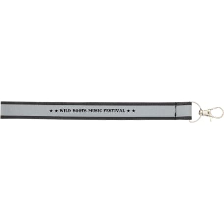 Reflective Recycled Wrist Lanyard