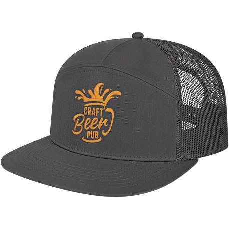 Cap America 7 Panel Trucker Cap