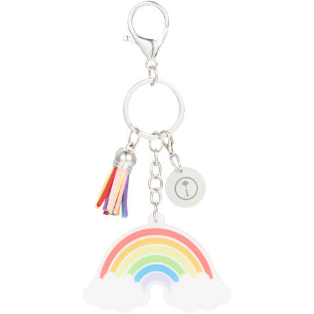 Rainbow Acrylic Keychain