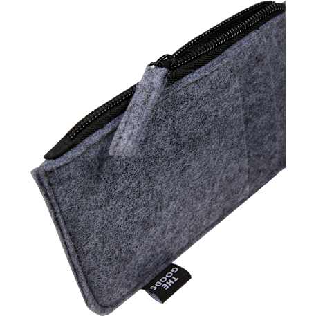 THE GOODS™ Recycled Felt Lanyard Wallet