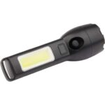 Solar Powered Rechargeable COB Flashlight
