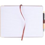 5.5” x 8.5” FSC® Recycled Bamboo Fiber PU Journal
