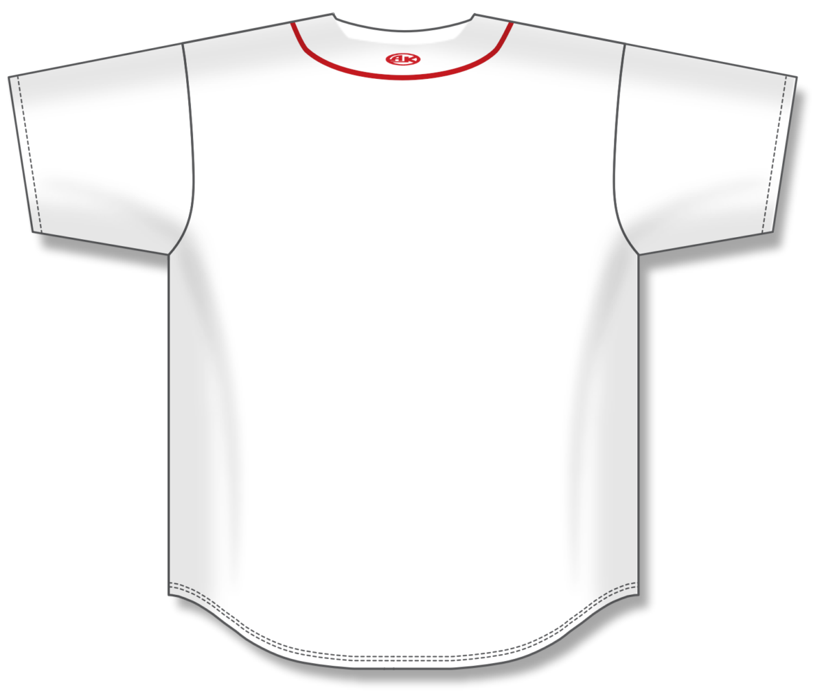 Full Button Baseball Jerseys BA5500-BOS-G01
