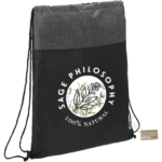 Ash Recycled Drawstring Bag