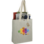 Repose 10oz Recycled Cotton Box Tote w/Snap