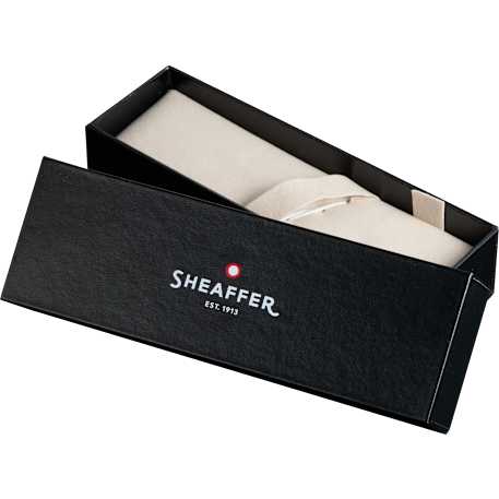 Sheaffer® 300 Glossy Chrome Black Roller Ball