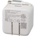 ETL Listed 20W Wall Charger with Retractable Cable