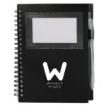 FSC® Recycled 5" x 7" Star Spiral Notebook with Pe