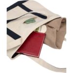 Recycled 12oz Zip Top Canvas Tote