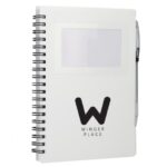 FSC® Recycled 5" x 7" Star Spiral Notebook with Pe
