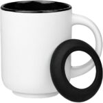 Isaac Ceramic Mug w/ Rubber Bottom 14oz
