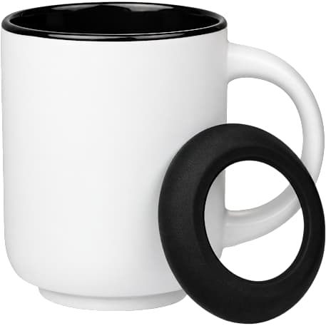 Isaac Ceramic Mug w/ Rubber Bottom 14oz