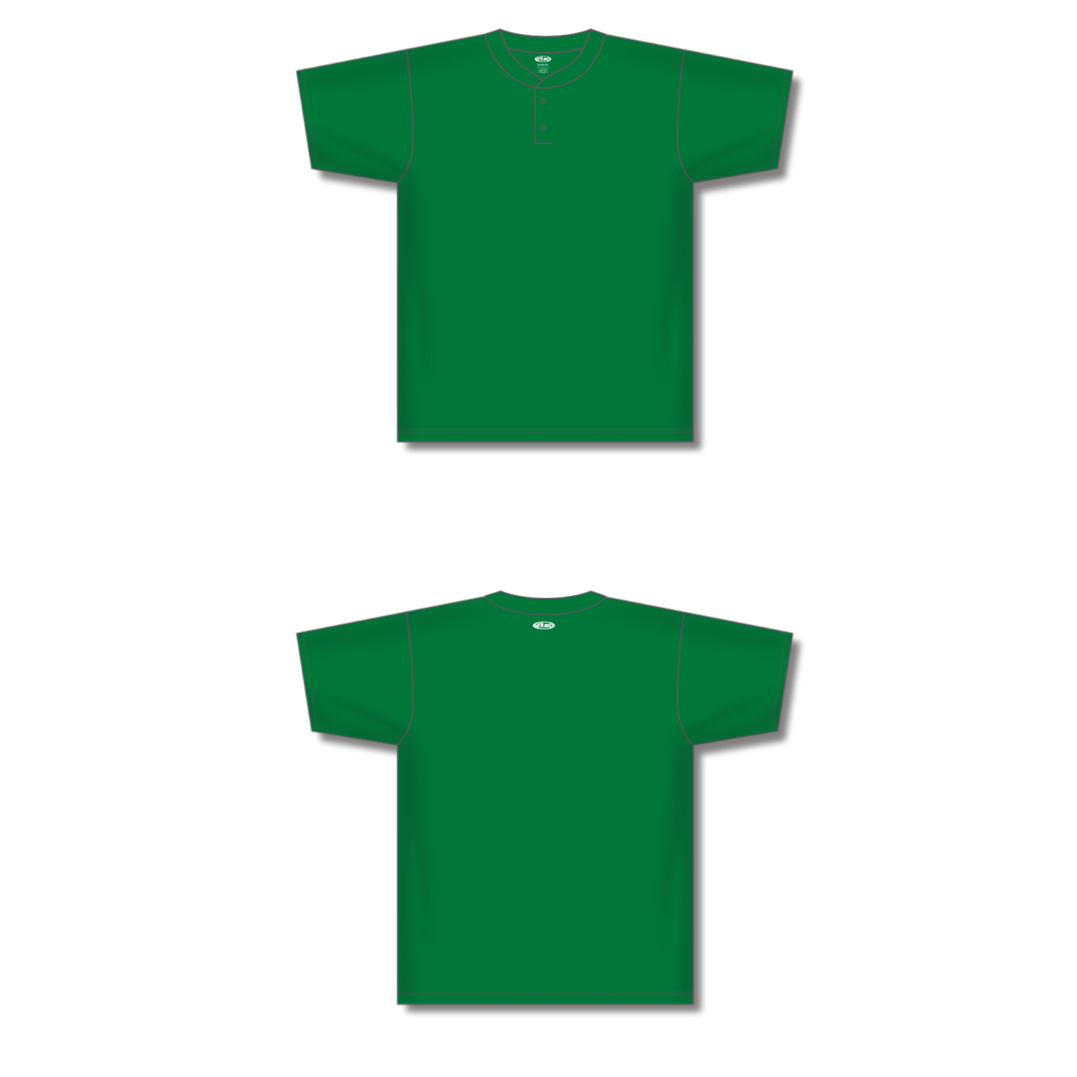 Two Button Baseball Jerseys BA1347-G01