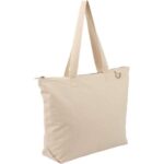 FEED Organic Cotton Zippered Tote