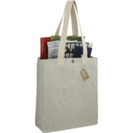 Repose 10oz Recycled Cotton Box Tote w/Snap