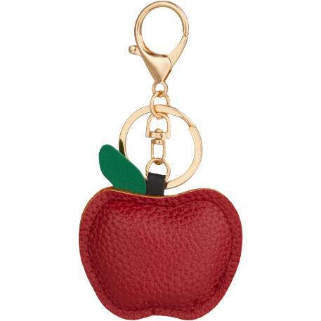 Apple Leather Keychain