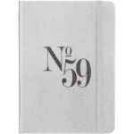 5” x 7” FSC® Recycled Pebble Hard Bound Journal
