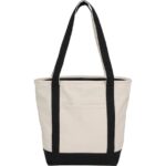 Recycled 12oz Zip Top Canvas Tote