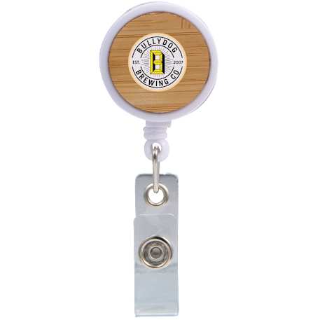Bamboo Badge Holder Bamboo Badge Holder