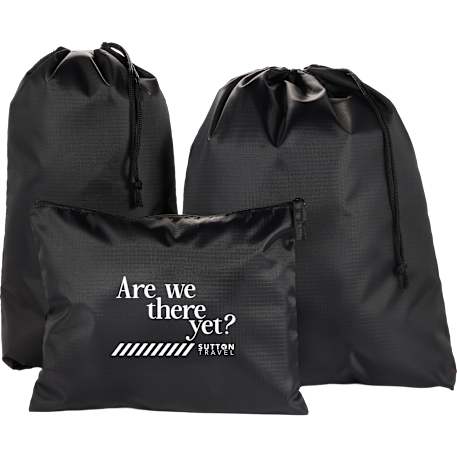 Recycled Travel Bag Set
